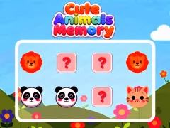Játék Cute Animals Memory online