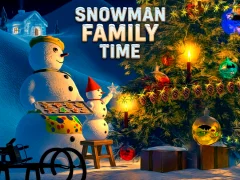 Játék Snowman Family Time online