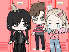Játék School Style Dress Up online
