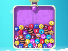 Játék Bubble Merge 2048 online