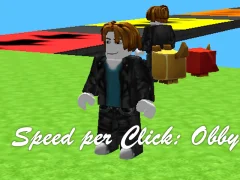 Játék Speed per Click: Obby online