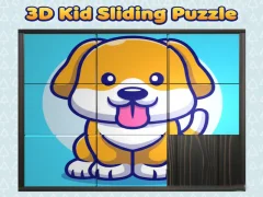 Játék 3D Kid Sliding Puzzle online