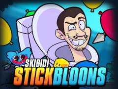 Játék Skibidi Stick Bloons online