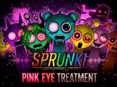 Játék Sprunki: Pink Eye Treatment online