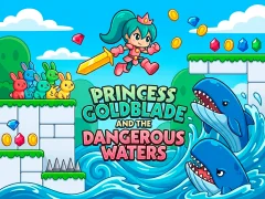 Játék Princess Goldblade and the Dangerous Waters online