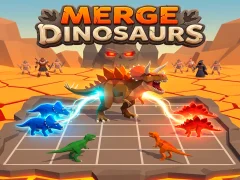 Játék Merge Dinosaurs online