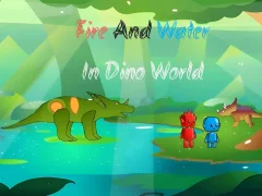 Játék Fire And Water In Dino World online
