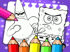 Játék Sponge Bob Coloring Book online