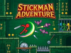Játék Stickman Adventure online