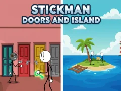 Játék Stickman Doors and Island online