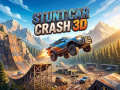 Játék Stunt Car Crash 3D online