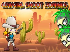 Játék Cowgirl Shoot Zombies online