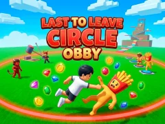 Játék Last to Leave Circle Obby online