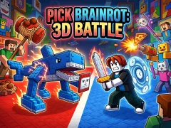 Játék Pick Brainrot: 3D Battle online