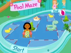 Játék Kelly Club: Pool Maze online
