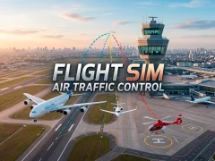 Játék Flight Sim Air Traffic control online