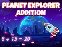Játék Planet explorer addition online
