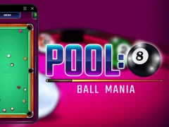 Játék Pool 8 Ball Mania online