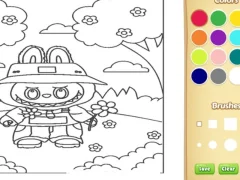 Játék Labubu Coloring Book For Kids online