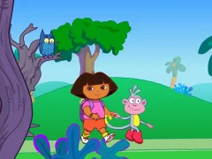 Játék Dora the Explorer: Spooky Forest online