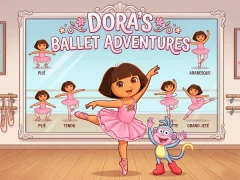 Játék Dora's Ballet Adventures online