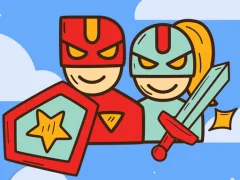 Játék Super Warrior Match 3 online