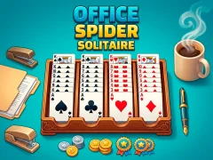 Játék Office Spider Solitaire online