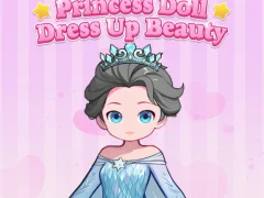 Játék Princess Doll Dress Up Beauty online