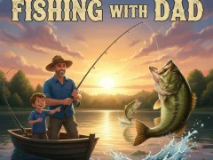 Játék Fishing with Dad online