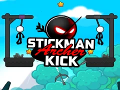 Játék Stickman Archer Kick online