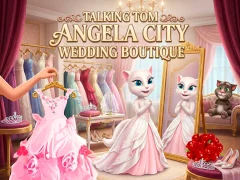 Játék Talking Tom Angela City Wedding Boutique online