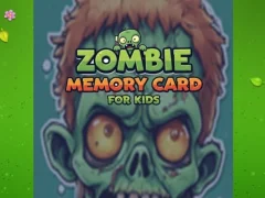 Játék Zombie Memory Card For Kids online