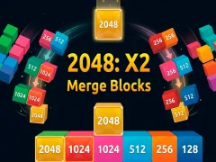 Játék 2048 X2 Merge Blocks online