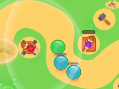 Játék Monkey Bubble Defense online