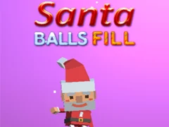 Játék Santa Balls Fill online
