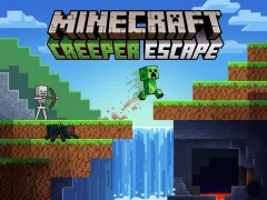 Játék Minecraft Creeper Escape online