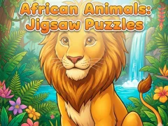 Játék African Animals: Jigsaw Puzzles online