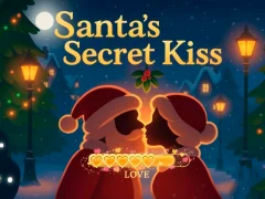 Játék Santa's Secret Kiss online