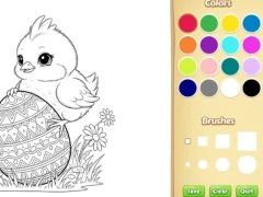 Játék Easter Coloring Book for Kids online
