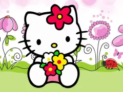 Játék Hello Kitty Jigsaw online
