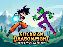 Játék Stickman Dragon Fight - Super Stick Warriors online