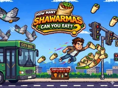 Játék How Many Shawarmas Can You Eat? online