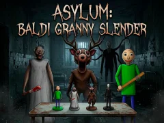 Játék Asylum: Baldi Granny Slender online