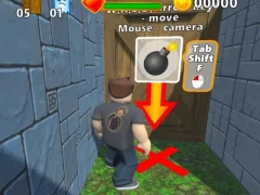 Játék Obby: Bomberman online