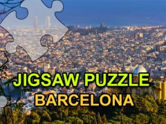 Játék Jigsaw Puzzle Barcelona online