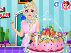 Játék Ice queen royal baker online