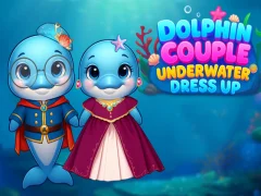 Játék Dolphin Couple Underwater Dress Up online