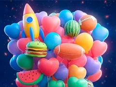 Játék Merge 3D - Match 3 Balloons online