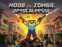 Játék Noob vs Zombie Apocalypse online