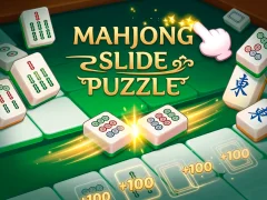 Játék Mahjong Slide Puzzle online